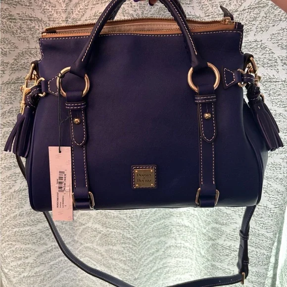 Dooney & Bourke Amethyst Penrose Satchel - Picture 7 of 16